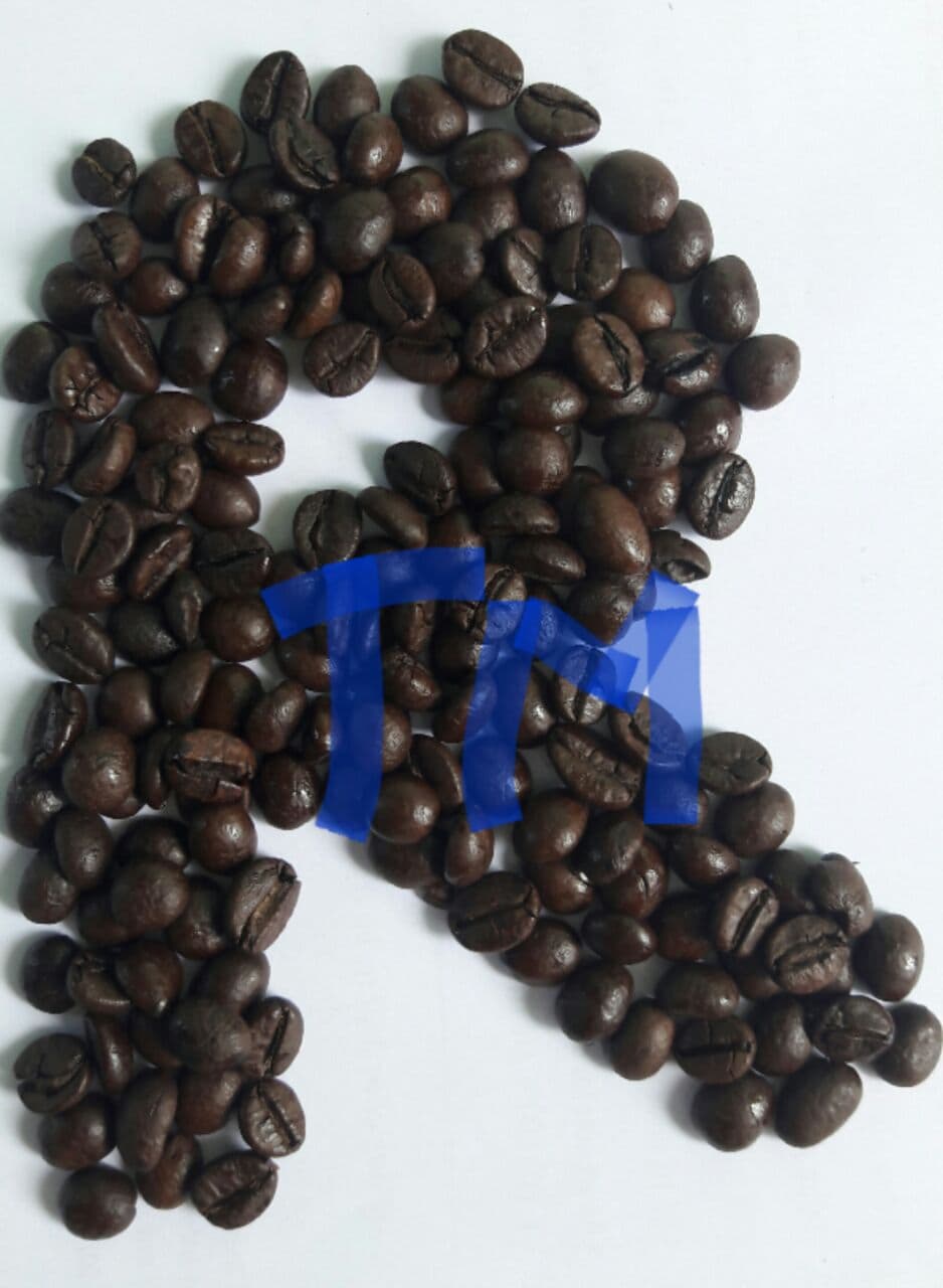 AAA Roasted robusta coffee beans grade 1 screen 18